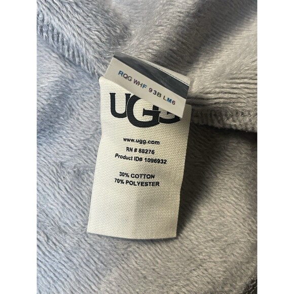 UGG‎ Robinson Men's Size L/XL Grey Heather Robe Cotton Fleece 1096932 NEW - Picture 9 of 9